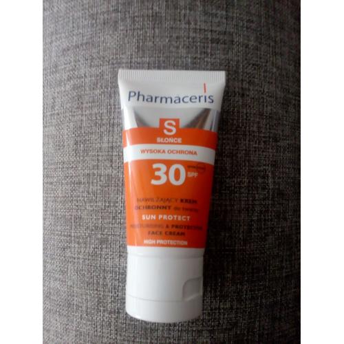 Pharmaceris S, Sun Protect, Nawilżający krem ochronny do twarzy SPF 30 - wysoka ochrona - opinie | zdjęcie do recenzji od kama_m1