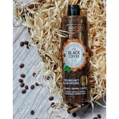 Bielenda Stress Relief Naturals, Peelingujący żel pod prysznic 2 w 1 `Black Coffee` - opinie | zdjęcie do recenzji od mloOodaZg