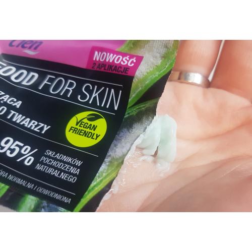 Cien Food For Skin, Łagodząca maska do twarzy `Nawilżenie z sokiem z aloesu` - opinie | zdjęcie do recenzji od Staria - 1