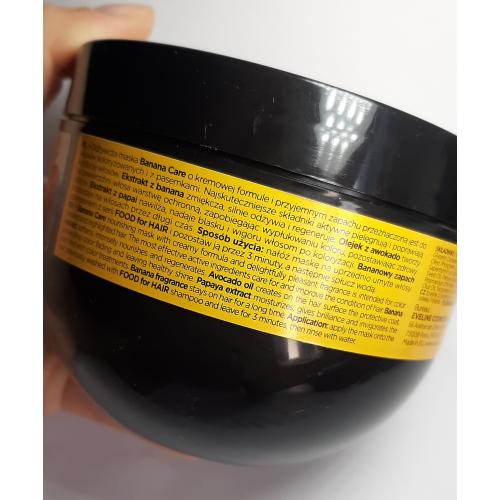 Eveline Cosmetics Food For Hair, Banana Care, Maska do włosów `Ochrona koloru i odżywienie` - opinie | zdjęcie do recenzji od MalaGosia88 - 4