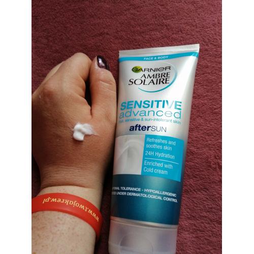 Garnier Ambre Solaire, Sensitive Advanced After Sun (Balsam po opalaniu) - opinie | zdjęcie do recenzji od martita1988t - 3