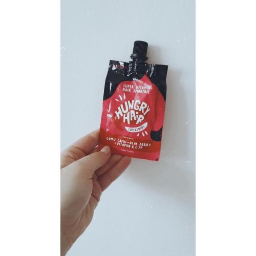 Hungry Hair Superfoods, Super Vitamin Hair Smoothie Camu Camu + Acai Berry + Vitamin A, E, PP (Smoothie- maska do włosów `Camu Camu, jagody Acai, witaminy A, E i PP`) - opinie | zdjęcie do recenzji od taktojamarta - 1