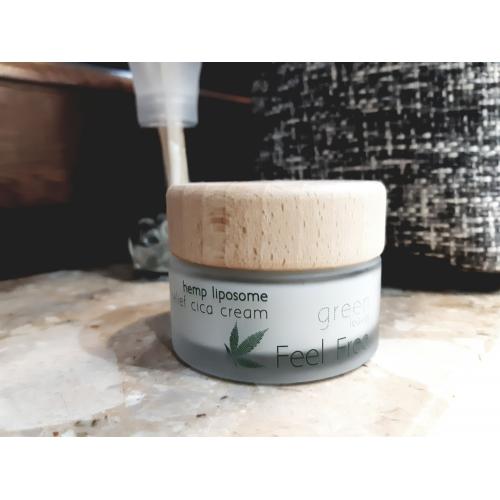 Feel Free Green Leaves, Hemp Relief Cica Cream (Lekki krem nawilżający do twarzy) - opinie | zdjęcie do recenzji od Adzia960 - 2