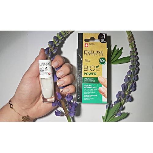 Eveline Cosmetics Nail Therapy professional, Bio Power, Naturalny utwardzacz odżywka-ratunek dla paznokci `Głęboka regeneracja` - opinie | zdjęcie do recenzji od Kingol2236