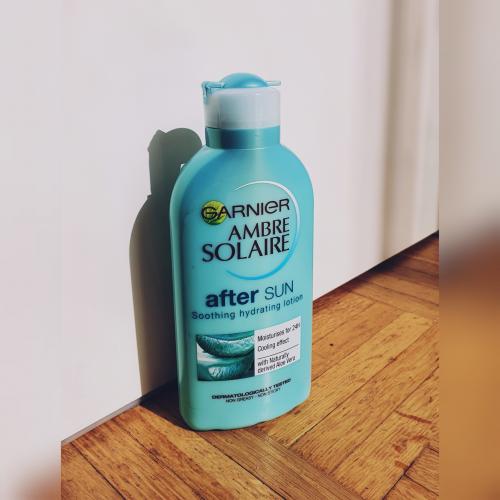 Garnier Ambre Solaire, After Sun Soothing Hydrating Lotion (Kojący balsam po opalaniu) - opinie | zdjęcie do recenzji od Redakcja_Wizazpl