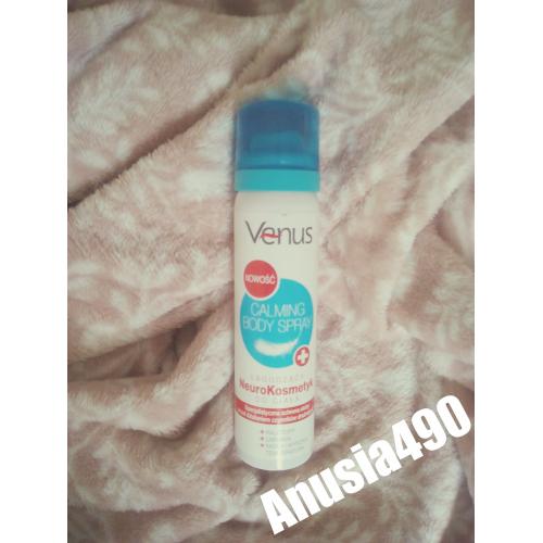Venus Calming Body Spray, Łagodzący neurokosmetyk do ciała w sprayu - opinie | zdjęcie do recenzji od Anusia490
