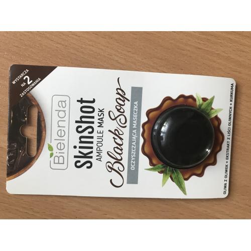 Bielenda Skin Shot Ampoule Mask Black Soap (Oczyszczająca maseczka) - opinie | zdjęcie do recenzji od Werka_1997