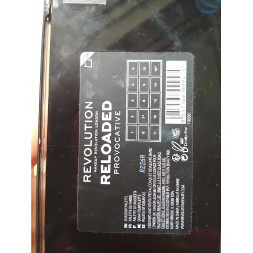 Revolution Beauty (Makeup Revolution) Re-Loaded, Provocative Eyeshadow Palette (Paleta cieni) - opinie | zdjęcie do recenzji od Ariellaariari - 2