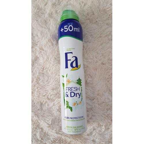 Fa Fresh & Dry, Green Tea, Deodorant Spray (Antyperspirant w sprayu `Zielona Herbata` (stara wersja)) - opinie | zdjęcie do recenzji od AgaB1998 - 1