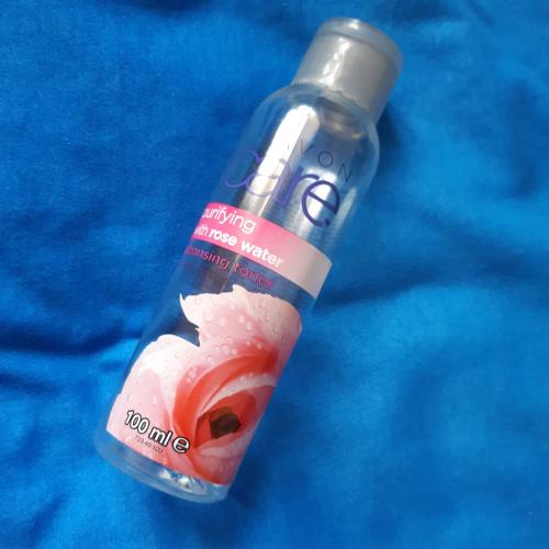 Avon Care, Radiance Rose Water [Cleansing Toner with Rose Water] (Oczyszczająco-tonizująca woda różana) - opinie | zdjęcie do recenzji od MoniaPasi