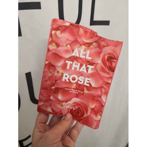 SKIN79 All that Rose, Natural Beauty Rose Mask (Różana maska w płachcie) - opinie | zdjęcie do recenzji od bornofhope - 1