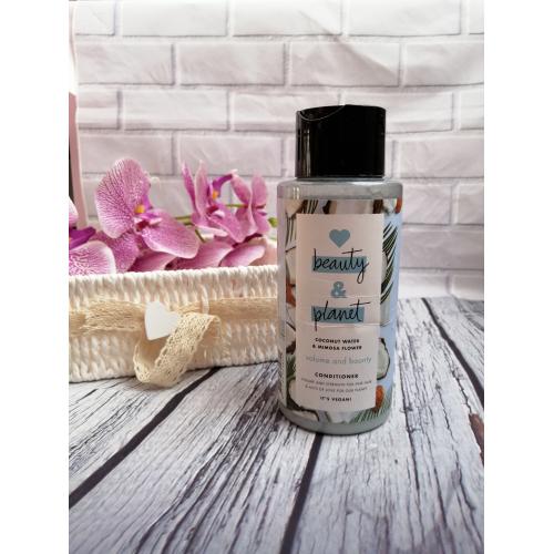 Love Beauty and Planet Volume and Bounty, Coconut Water & Mimosa Flower Conditioner (Odżywka do włosów cienkich i pozbawionych objętości z wodą kokosową i kwiatem mimozy) - opinie | zdjęcie do recenzji od Mamagadzet