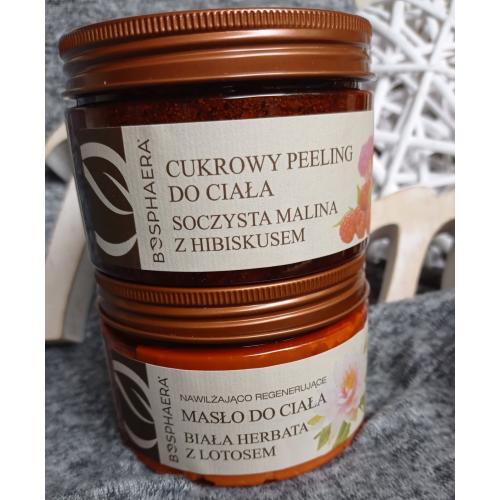 Bosphaera Cukrowy peeling do ciała `Soczysta malina z hibiskusem` - opinie | zdjęcie do recenzji od mucia18 - 1