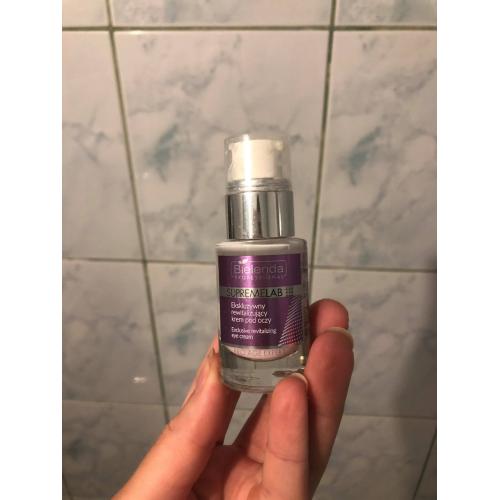 Bielenda Professional SUPREMELAB Exclusive Revitalizing Eye Cream (Ekskluzywny revitalizujący krem pod oczy) - opinie | zdjęcie do recenzji od Nat_Nap