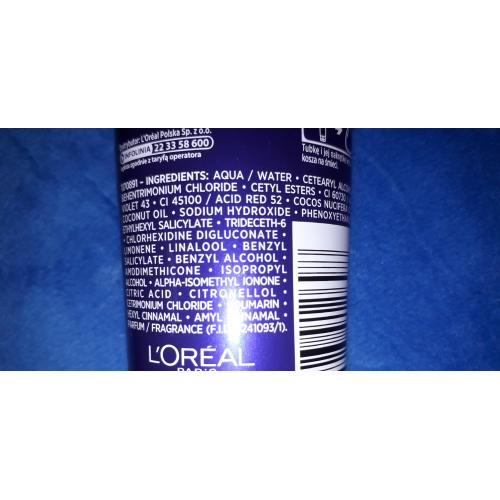 L'Oreal Paris Elseve, Color Vive, Purple Mask (Maska przeciw żółtym i miedzianym odcieniom) - opinie | zdjęcie do recenzji od KITKA_23 - 4