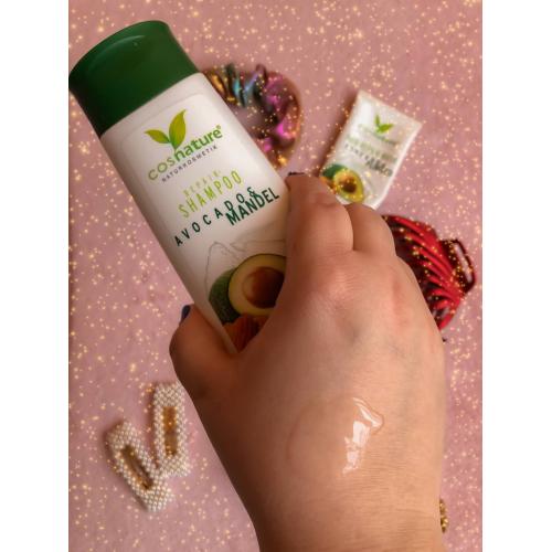 Cosnature Avocado & Mandel, Repair Shampoo (Naturalny regenerujący szampon do włosów z awokado i migdałami) - opinie | zdjęcie do recenzji od Julita_Zamiara - 1