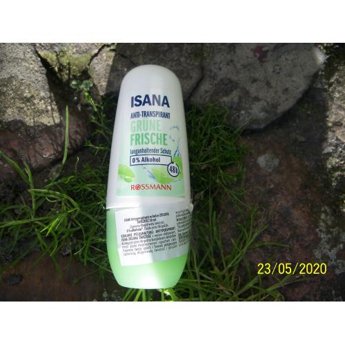 Isana Grüne Frische Anti-Transpirant Roll-on (Antyperspirant w kulce `Zielona świeżość`) - opinie | zdjęcie do recenzji od Smerfeta83