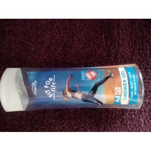Joanna Fit For Life, Shower Gel 4 in 1 For Her (Żel pod prysznic 4 w 1 dla kobiet) - opinie | zdjęcie do recenzji od majamonika