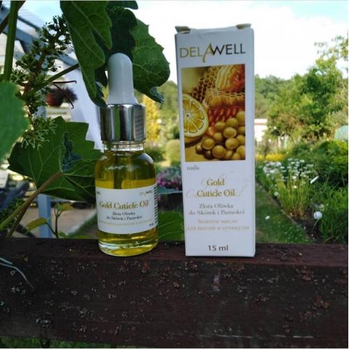 DelaWell Gold Cuticle Oil (Złota oliwka do skórek i paznokci) - opinie | zdjęcie do recenzji od malwina_rycerz