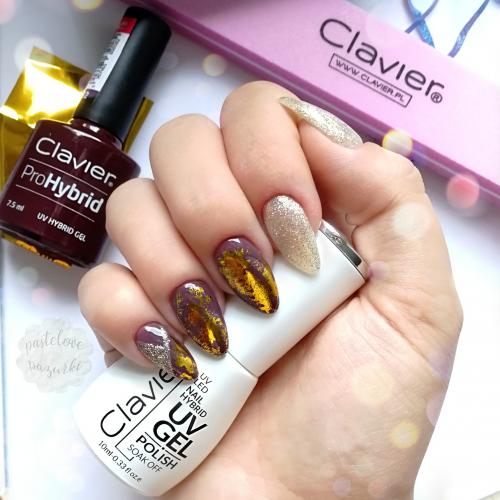 Clavier Luxury, UV LED Nail Hybrid Gel Polish Soak-off (Lakier hybrydowy) - opinie | zdjęcie do recenzji od Pastelovepazurki