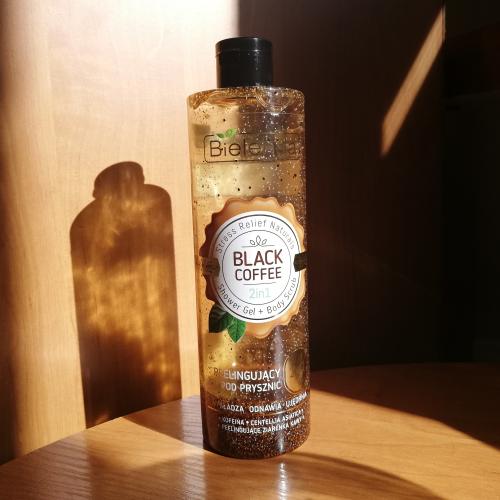 Bielenda Stress Relief Naturals, Peelingujący żel pod prysznic 2 w 1 `Black Coffee` - opinie | zdjęcie do recenzji od Luqia