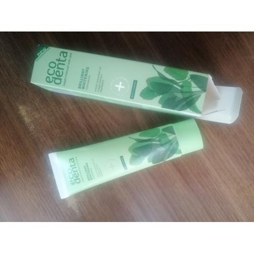 Ecodenta Brilliant Whitening Toothpaste (Wybielająca pasta do zębów z olejkiem miętowym, wyciągiem z szałwii i kalidentem) - opinie | zdjęcie do recenzji od evi900422 - 3
