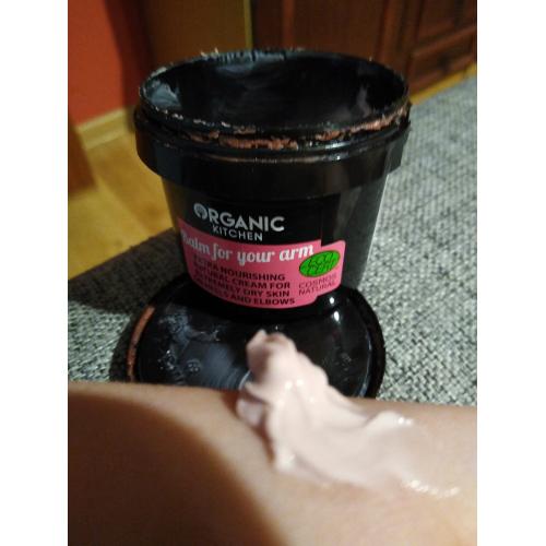 Organic Kitchen Balm for your Arm, Extra Noiurishing Natural Cream for Extremely Dry Skin on Heels and Elbows (Ekstra odżywczy naturalny krem do wyjątkowo suchej skóry na piętach i łokciach) - opinie | zdjęcie do recenzji od MadziaAnielka