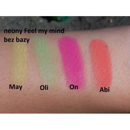 Wibo Zmalowana x Wibo, Feel My Mind Eye Palette (Paleta cieni do powiek) - opinie | zdjęcie do recenzji od Smerfeta83 - 2