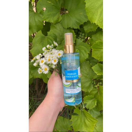Bielenda Hydra Care, Kokos & Aloes, Nawilżająca mgiełka do twarzy 2 w 1 - opinie | zdjęcie do recenzji od Sis_for_beauty1