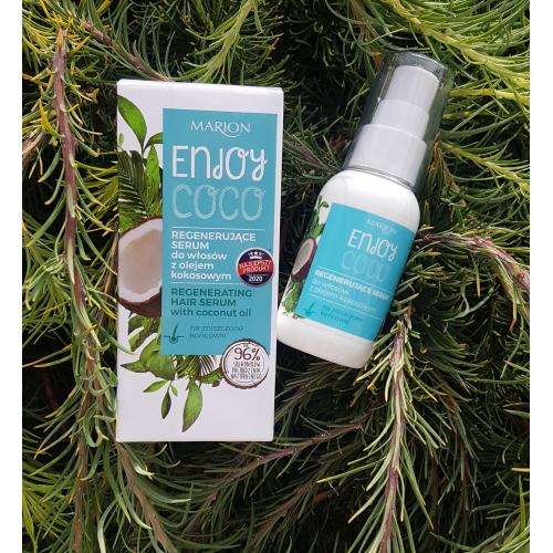 Marion Enjoy Coco, Regenerujące serum do włosów z olejem kokosowym - opinie | zdjęcie do recenzji od Staria - 3