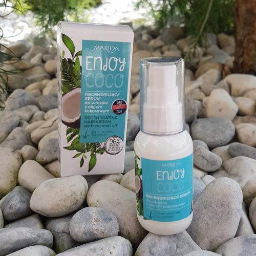 Marion Enjoy Coco, Regenerujące serum do włosów z olejem kokosowym - opinie | zdjęcie do recenzji od Staria - 4