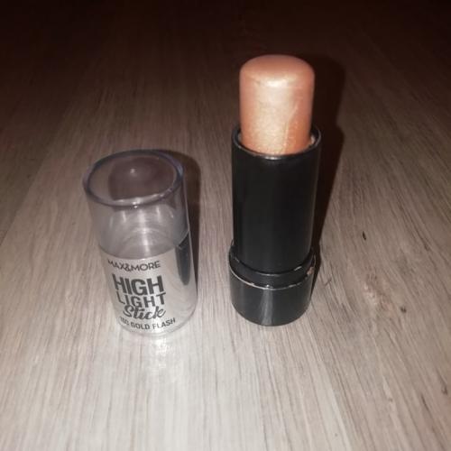 Max & More Highlight Stick (Rozświetlacz w sztyfcie do twarzy) - opinie | zdjęcie do recenzji od Skarbus19 - 2