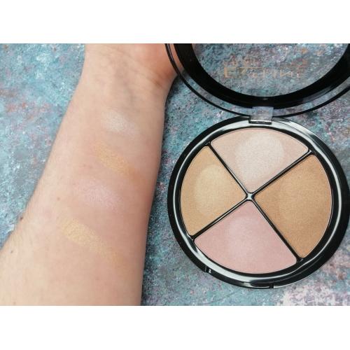 Eveline Cosmetics Strobing Sensation, 4 in 1 Highlighter Palette (Paleta rozświetlająca 4 w 1) - opinie | zdjęcie do recenzji od Monika150794 - 2