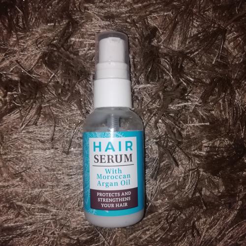 Action Hair Serum with Moroccan Argan Oil (Serum do włosów z olejkiem arganowym) - opinie | zdjęcie do recenzji od Skarbus19