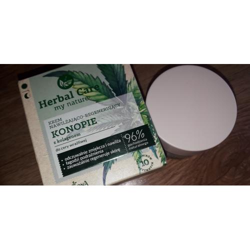 Herbal Care Krem nawilżająco- regenerujący `Konopie z kolagenem` - opinie | zdjęcie do recenzji od KITKA_23 - 1