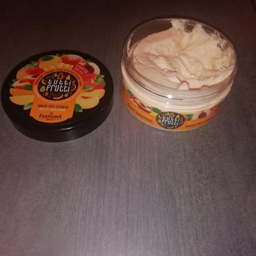 Tutti Frutti Mus do ciała `Brzoskwinia i mango` - opinie | zdjęcie do recenzji od Skarbus19
