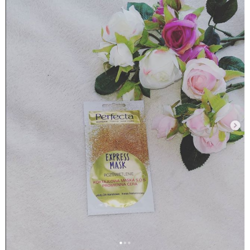 Perfecta Express Mask, Moc Rozświetlenia, Koktajlowa maseczka SOS - opinie | zdjęcie do recenzji od justynak15