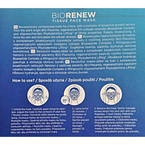 Larens Bio Renew Tissue Face Mask (Maska do twarzy) - opinie | zdjęcie do recenzji od Momo - 3