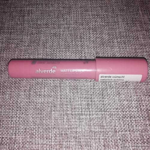Alverde Matt Lipstick (Matowa pomadka w sztyfcie) - opinie | zdjęcie do recenzji od Skarbus19 - 1