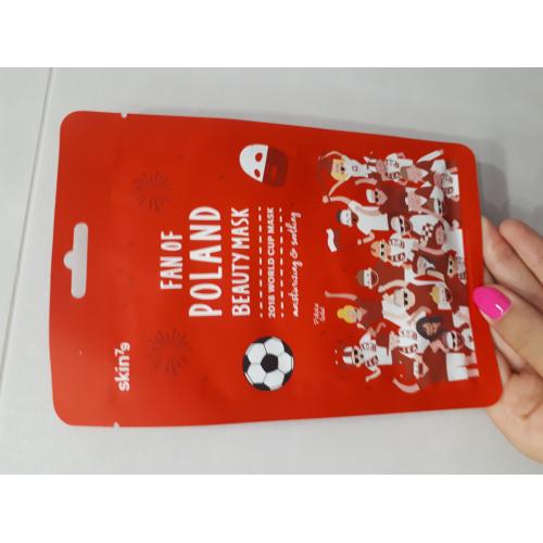 SKIN79 Fan of Poland World Cup 2018, Beauty Mask Moisturising & Soothing (Nawilżająco-kojąca maska kibica) - opinie | zdjęcie do recenzji od Sawi92 - 1