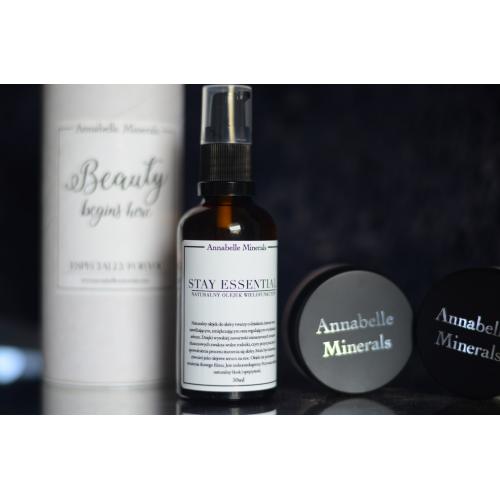 Annabelle Minerals Stay Essential, Naturalny olejek wielofunkcyjny dla skóry dojrzałej i z pierwszymi oznakami starzenia - opinie | zdjęcie do recenzji od Likemywholefashion