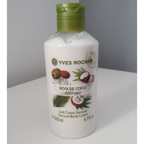 Yves Rocher Les Plaisirs Nature, Lait Corps Sensuel Noix de Coco (Zmysłowe mleczko do ciała `Kokos`) - opinie | zdjęcie do recenzji od wonder_joker97