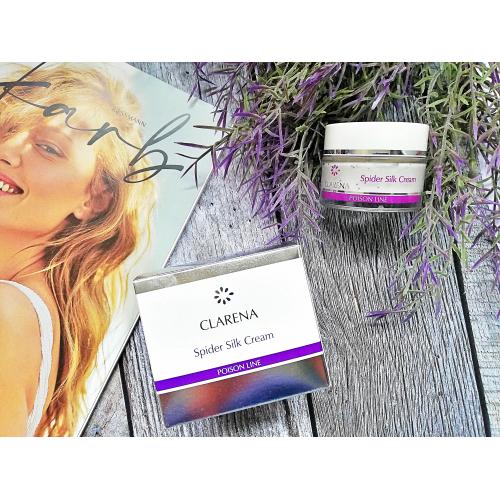 Clarena Poison Line, Spider Silk Cream (Wygładzający krem z pajęczym jedwabiem) - opinie | zdjęcie do recenzji od angela0228