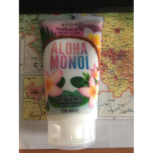 Avon Naturals, Aloha Monoi, Coconut & Tiare Flower Body Scrub (Scrub do ciała `Kokos i kwiat Tahiti`) - opinie | zdjęcie do recenzji od kari_tori - 2