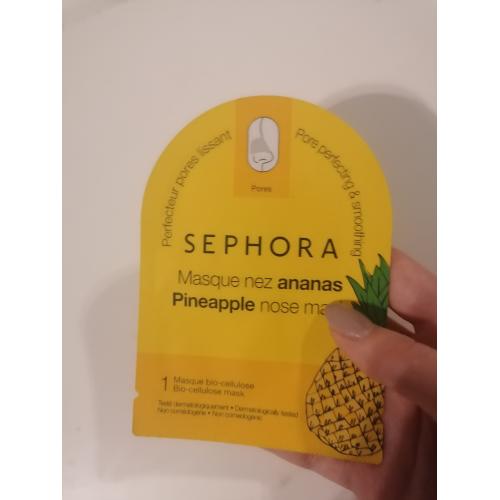 Sephora Collection, Pineapple Nose Mask (Maseczka na nos z ananasem) - opinie | zdjęcie do recenzji od blondeinbeauty