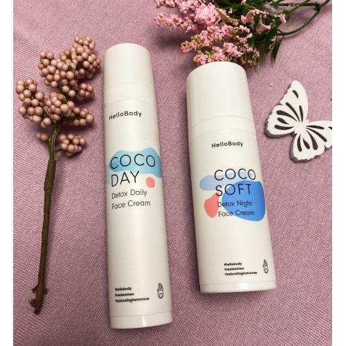 HelloBody Coco Soft, Detox Night Face Lotion (Regenerujący krem do twarzy na noc) - opinie | zdjęcie do recenzji od Agatea93