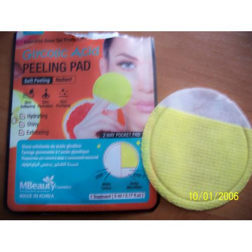 MBeauty Glycolid Acid Peeling Pad (Oczyszczająco-peelingujący płatek do twarzy z kwasem AHA) - opinie | zdjęcie do recenzji od Smerfeta83 - 2