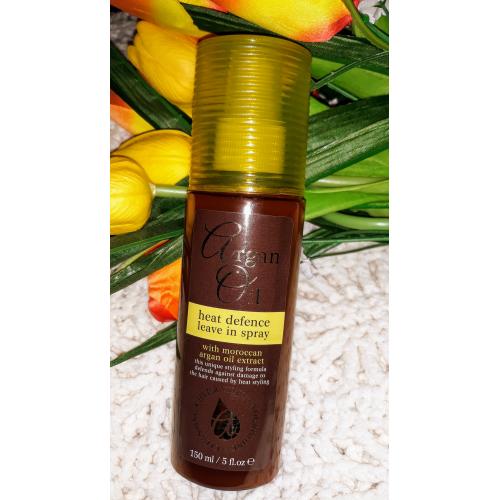 Argan Oil Heat Defence Leave In Spray (Spray do włosów chroniący przed wysoką temperaturą) - opinie | zdjęcie do recenzji od Novo_ana