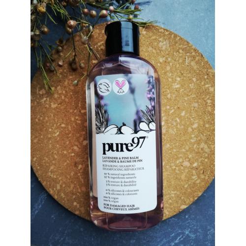 Pure97 Lavender & Pine Balm Repairig Shampoo (Szampon naprawczy do zniszczonych włosów `Lawenda i sosna`) - opinie | zdjęcie do recenzji od pannaojanna