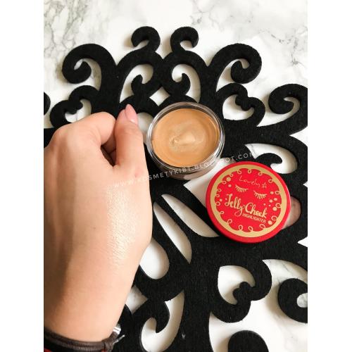 Lovely Only For Sweet Lovers, Jelly Cheek Highlighter (Rozświetlacz o konsystencji galaretki) - opinie | zdjęcie do recenzji od alexxiape